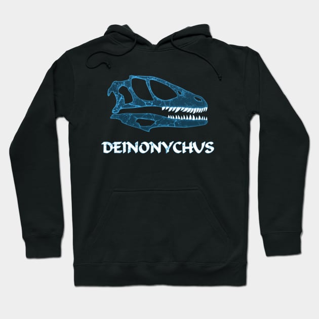 Deinonychus Hoodie by NicGrayTees